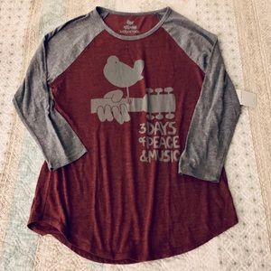 LUCKY Brand 3/4 Sleeve T-shirt